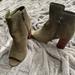 Jessica Simpson Shoes | Jessica Simpson Green Booties 8m | Color: Green | Size: 8