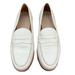 J. Crew Shoes | Jcrew White Leather Loafers Suze 6.5 | Color: White | Size: 6.5