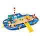 BIG-Waterplay - Peppa Pig Holiday - Outdoor-Wasserspielzeug mit großer Wasserbahn, BIG-Bloxx Bausteinen, Handkurbel & Peppa Wutz Figuren, für Kinder von 3 - 7 Jahren