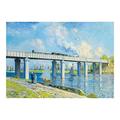 Bluebird Puzzle - Railway Bridge at Argenteuil, Claude Monet - 1000 pieces - (60038)