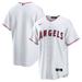 Men's Nike White Los Angeles Angels Home Blank Replica Jersey
