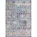 Blue/White 132 x 26 x 0.36 in Area Rug - Dynamic Rugs Oriental Area Rug in Blue/Beige Polypropylene | 132 H x 26 W x 0.36 D in | Wayfair