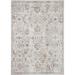 White 65 x 47 x 0.13 in Area Rug - Loloi Rugs Bonney Oriental Area Rug in Ivory/Dove Polyester | 65 H x 47 W x 0.13 D in | Wayfair