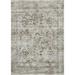 Green 18 x 0.13 in Area Rug - Loloi Rugs Bonney Oriental Area Rug in Moss/Stone Polyester | 18 W x 0.13 D in | Wayfair BONYBNY-02MOSN160S