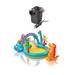 Intex Corded Electric Air Pump w/ Intex Kids Inflatable Play Center Slide - 17