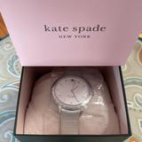 Kate Spade Jewelry | Nwt Kate Spade Ksw1606 Morningside White Dial Iridescent Leather Women's Watch | Color: White | Size: Os