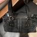 Coach Bags | Black Authentic Satchel Coach Bag | Color: Black | Size: Os