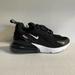 Nike Shoes | Nike Air Max 270 Running Shoes Black White Ah6789-001 Womens 10 Mens 8.5 New | Color: Black/White | Size: 10