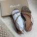 Madewell Shoes | Madewell Calf Hair Sandals Nwt | Color: Brown/Cream | Size: 6.5