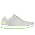 Skechers Men's GO GOLF Pivot Shoes | Size 8.0 | Gray/Lime | Textile/Synthetic