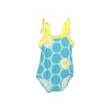 Gymboree One Piece Swimsuit: Blue Print Sporting & Activewear - Size 3-6 Month