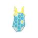 Gymboree One Piece Swimsuit: Blue Polka Dots Sporting & Activewear - Size 3-6 Month