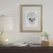 East Urban Home Lost Love Sugar Skull by Hello Angel - Picture Frame Graphic Art Print on Canvas Canvas, in Black/Green/White | Wayfair