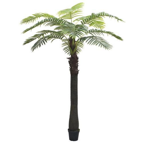 vidaXL Künstliche Palme mit Topf 310 cm Grün