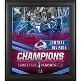 Fanatics Authentic Colorado Avalanche 2022 Central Division Champions 15'' x 17'' Framed Collage Photo