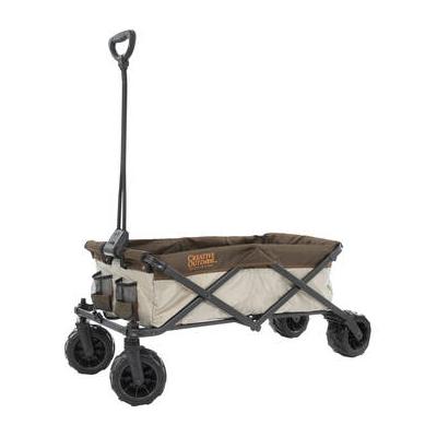 Creative Outdoor Distributor All-Terrain Folding Wagon (Brown/Orange) 900500