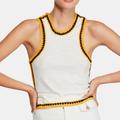 Free People Tops | Free People | Bora Bora Tank | Color: White/Yellow | Size: Xs