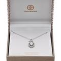 Giani Bernini Jewelry | Nwt Giani Bernini Halo Pendant Necklace Cz/Sterling 18” | Color: Silver | Size: Os