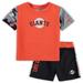 Infant Orange/Black San Francisco Giants Pinch Hitter T-Shirt & Shorts Set