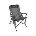 Browning Camping Fireside Chair w/Gold Buckmark Charcoal/Gray 8517158