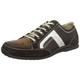 camel active Kairo 18 1631801, Herren Schnürhalbschuhe, Braun (Mocca/Cigar/Off-White), EU 40 (UK 6.5) (US 7.5)