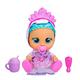 Bebés Llorones Kiss Me Elodie, Interactive Doll That Blush with a Kiss and Cry Like a Baby with Hair for Styling, Dressing Clothes and Accessories, Toy and Gift for Boys and Girls + 1 Year