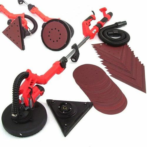 2in1 Deckenschleifer Trockenbauschleifer Langhalsschleifer 930W 30 Schleifscheiben