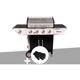 Barbecue à gaz avec chariot Manhattan 450GPI + plancha + Gant de protection