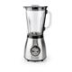 Blender de cuisine 800W 1,5L Verseuse en verre Jus de fruits - Inox - Nedis