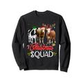 Christmas Squad Lustiger Schlafanzug mit Kuh-Motiv, für Jungen Sweatshirt