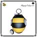 Kate Spade Accessories | Kate Spade Honey Bee Coin Purse Key Ring Charm, Multi | Color: Black/Yellow | Size: Os