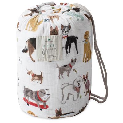 Little Unicorn Cotton Muslin Big Kid Quilt - Woof