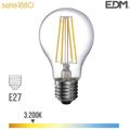 Ampoule Standard Avec Filament Led E27 6w 800lm 3200k Lumière Chaude Ø6x10.6cm Edm