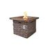 Northlight Seasonal 30.25" Classic Stone Square Gas Fire Pit Stone in Brown/Gray | 24 H x 30.25 W x 30.25 D in | Wayfair NORTHLIGHT HF92043