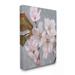 Stupell Industries Blooming Cherry Blossoms on Spring Branch by Daphne Polselli - Painting Canvas in Gray/Pink/Red | 15 H x 10 W x 0.5 D in | Wayfair