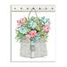 Stupell Industries Blue & Pink Blooming Roses Spring Plant Basket Oversized Wall Plaque Art By Cindy Jacobs in Brown | Wayfair ak-704_wd_13x19