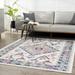 Blue/Gray 79 W in Area Rug - Bungalow Rose Cobien Oriental White/Navy/Gray Area Rug Polypropylene | Wayfair C1BC92167F734E2996EB765EAA22B592