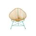 Innit Patio Chair Wicker/Rattan in White | 36 H x 30 W x 36 D in | Wayfair i01-16-16