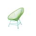 Innit Patio Chair Wicker/Rattan in White | 36 H x 30 W x 36 D in | Wayfair i01-16-11