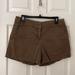 J. Crew Shorts | J. Crew Classic Twill Chino Shorts Sz 10 | Color: Brown | Size: 10