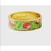 Lilly Pulitzer Jewelry | Lilly Pulitzer Nwt 19 Mm Bangle Pink Lemonade Lilly Signature Gorgeous Piece! | Color: Pink | Size: Os