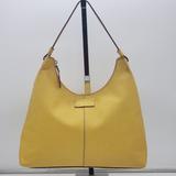 Kate Spade Bags | Kate Spade New York Yellow Hobo Handbag With Silver Hardware | Color: Silver/Yellow | Size: Os