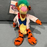Disney Toys | 3/$25 The Disney Store Halloween Mini Bean Bag Mad Scientist Tigger 9" | Color: Orange | Size: 9"