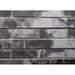 Ninth & Vine Brick Old Paint Textured Slatwall (24" H x 48" L Panels) Wood in Gray | 24 H x 48 W x 0.75 D in | Wayfair WF-SW-BOP-G