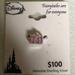 Disney Jewelry | Disney Sterling Silver Pink Castle Sliding Charm | Color: Pink/Silver | Size: Os