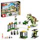 LEGO 76944 Jurassic World T. rex Dinosaur Breakout Toy, Dino Toys for Preschool Kids, Boys and Girls Aged 4 Plus, with Airport, Helicopter and Buggy Car