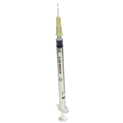 BD Plastipak Insulinspr.1 ml U40 m.Kan.30 G 1/2 120 St Spritzen Image