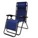 Caravan Global Caravan Reclining Zero Gravity Chair w/ Cushion Metal in Blue | 45.5 H x 31.89 W x 20.5 D in | Wayfair 2 x CVAN80009000022-2PK