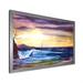 East Urban Home Water Sea Sky Sunset Beauty In Nature Waves - Nautical & Coastal Canvas Wall Art Print Metal | 16 H x 32 W x 1 D in | Wayfair