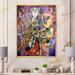 East Urban Home Abstract Multicolored Music Impression - Bohemian & Eclectic Canvas Wall Art Print Metal | 40 H x 30 W x 1.5 D in | Wayfair